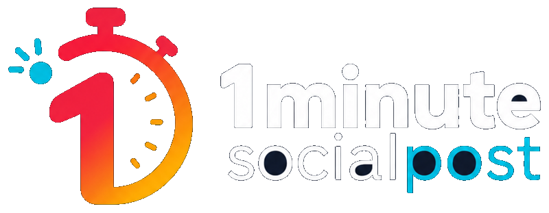 1 Minute Social Post